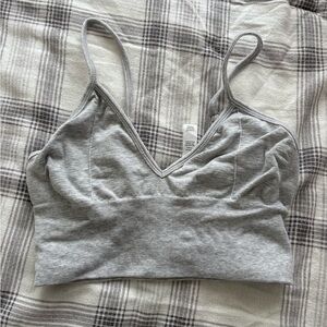 ALO Yoga Light Gray Women's Bralette